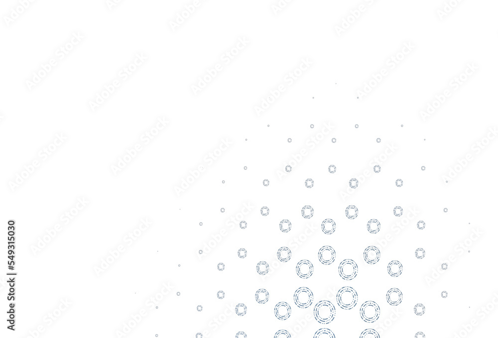 Light blue vector layout with circle shapes. Light blue vector layout with circle shapes.