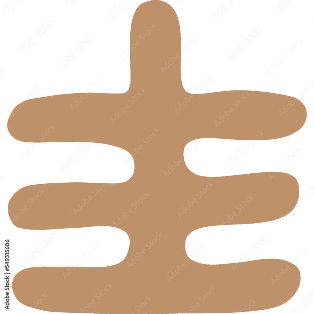 Obraz premium Abstract Organic Shape (1)