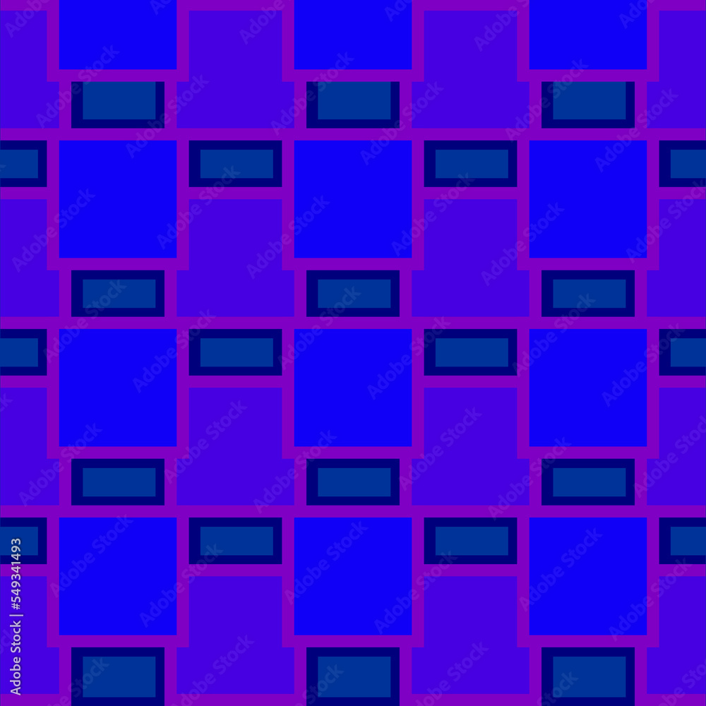 Abstract Blue Cube Square Pattern Background Abstract Blue Cube Square Pattern Background