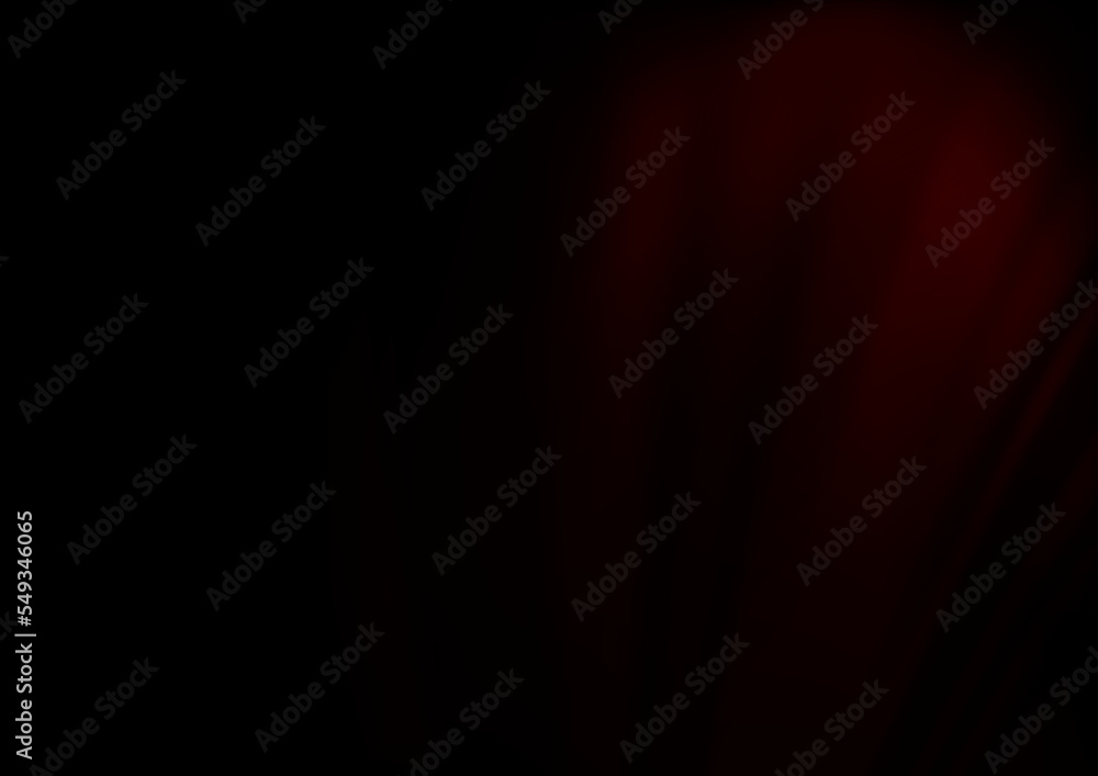 Obraz premium Dark Red vector blurred and colored template.