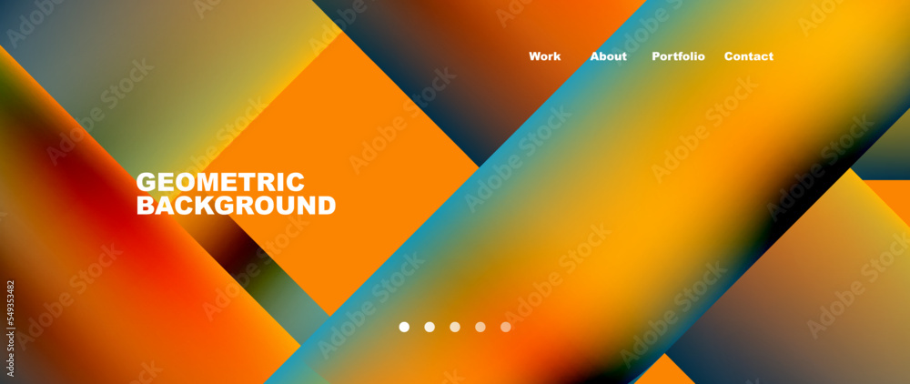 Minimal geometric abstract background. Circle and line design. Trendy techno business template for wallpaper, banner, background or landing Minimal geometric abstract background. Circle and line design. Trendy techno business template for wallpaper, banner, background or landing