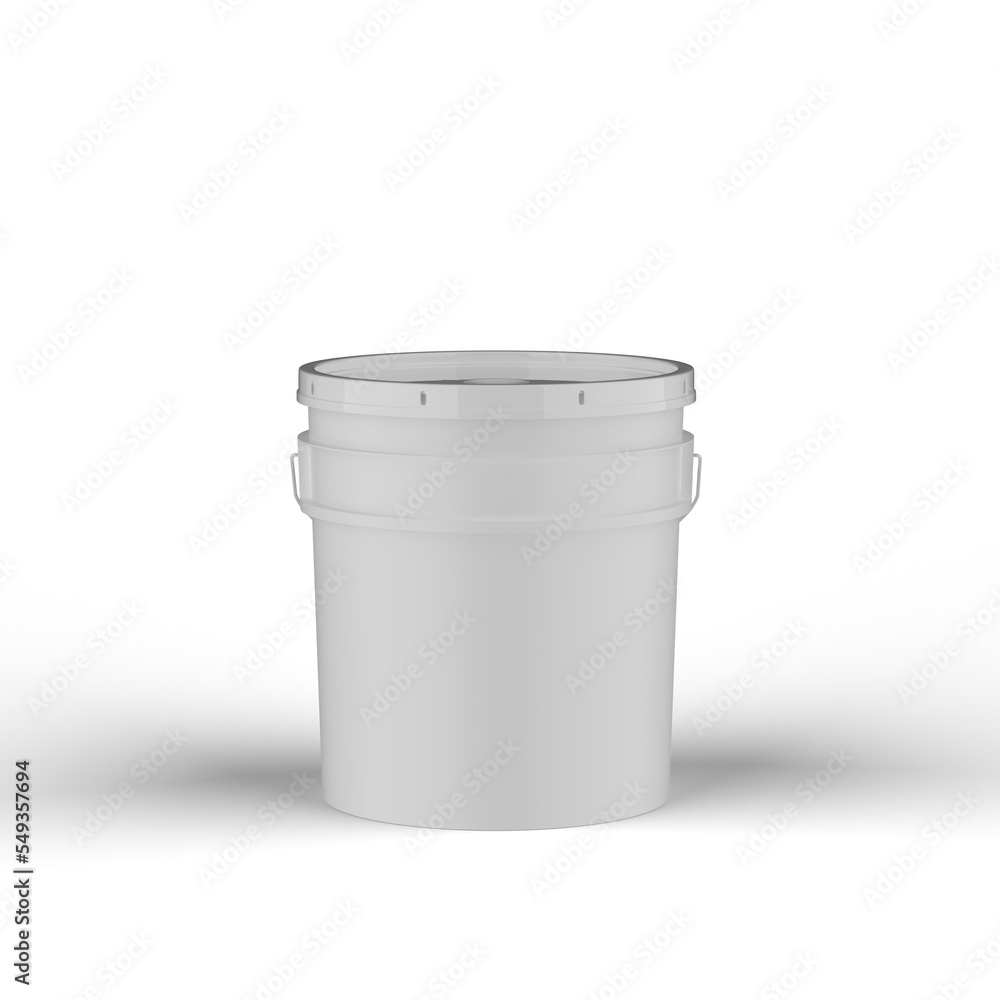 Paint Bucket 3D Rendering Paint Bucket 3D Rendering