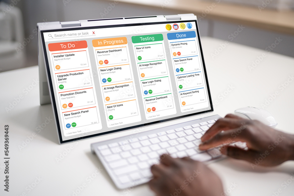 Kanban Project Schedule Management Software App Kanban Project Schedule Management Software App
