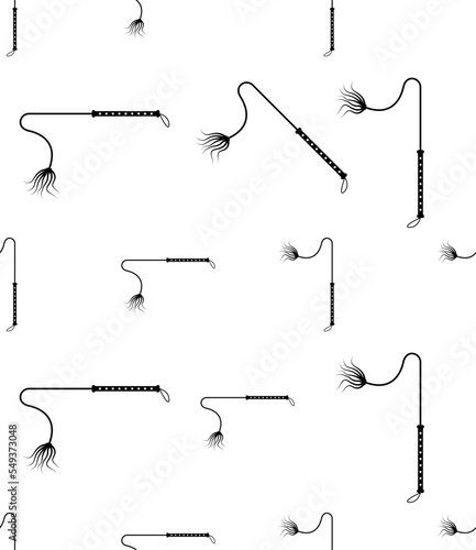 Whip Icon Seamless Pattern M_2211001
