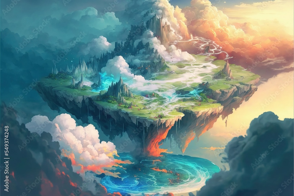 Floating Island wallpapers - backiee