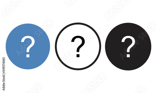

help question icon black outline for web site design 
and mobile dark mode apps 
Vector illustration on a white background
