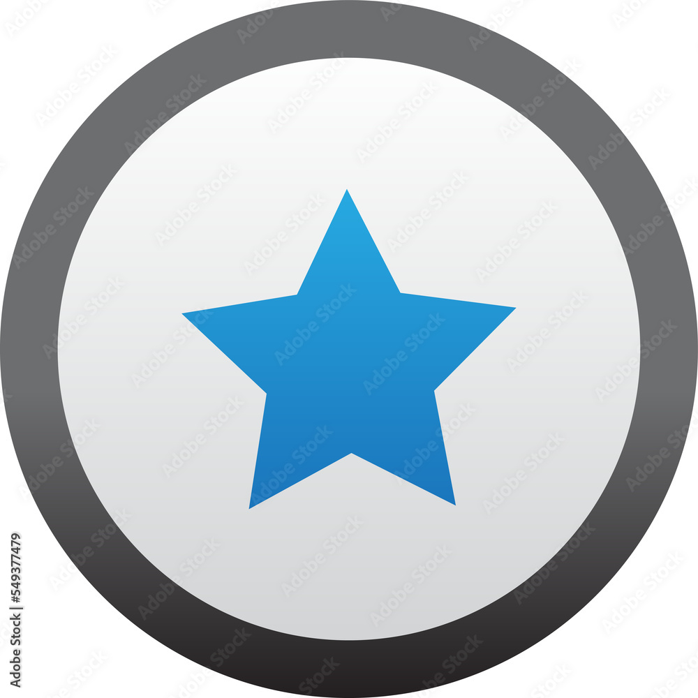 modern star button modern star button