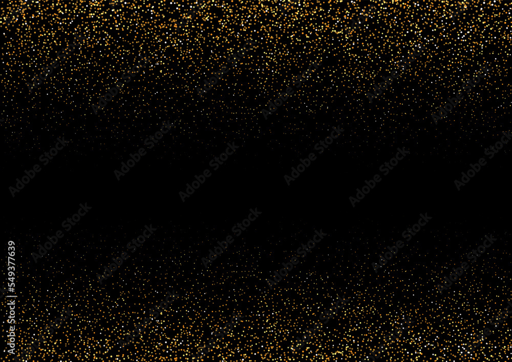 Black and gold glitter background Stock Vector | Adobe Stock