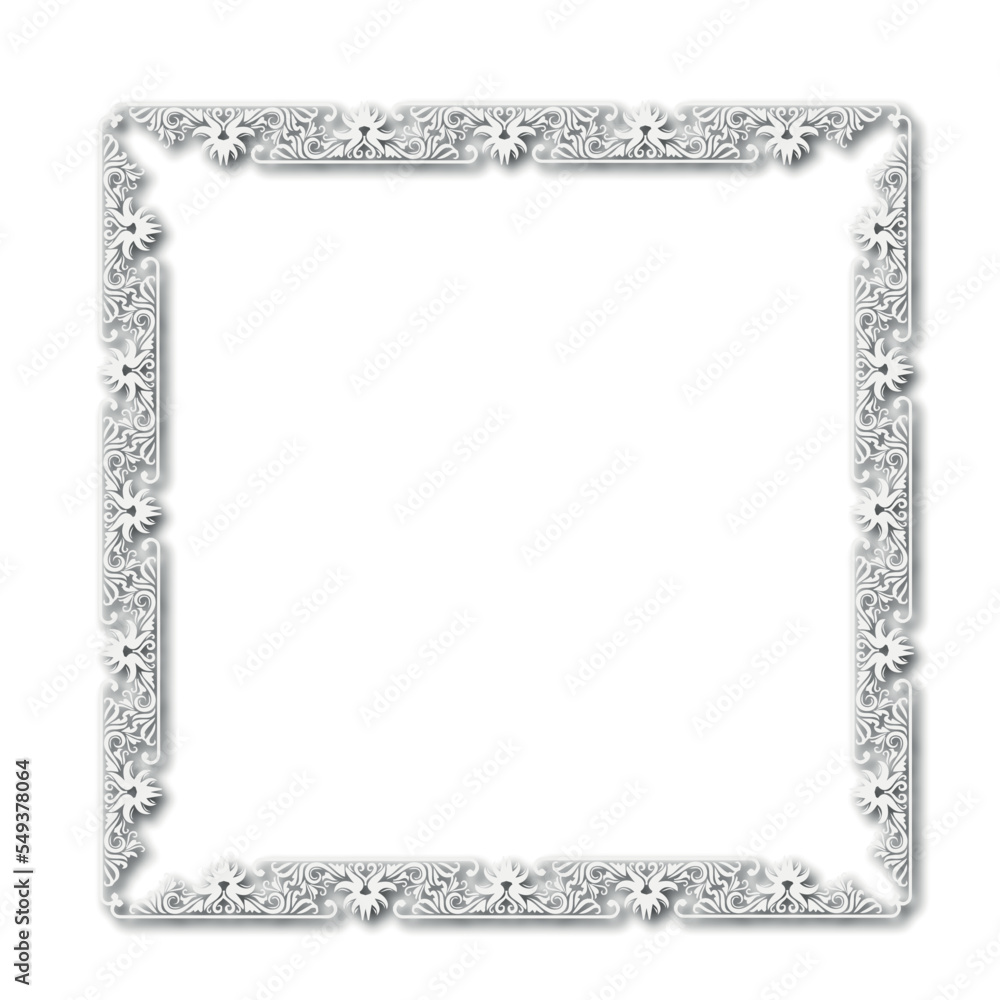 Frame, in the style of an ornament, Vector illustration eps 10, Art. Frame, in the style of an ornament, Vector illustration eps 10, Art.