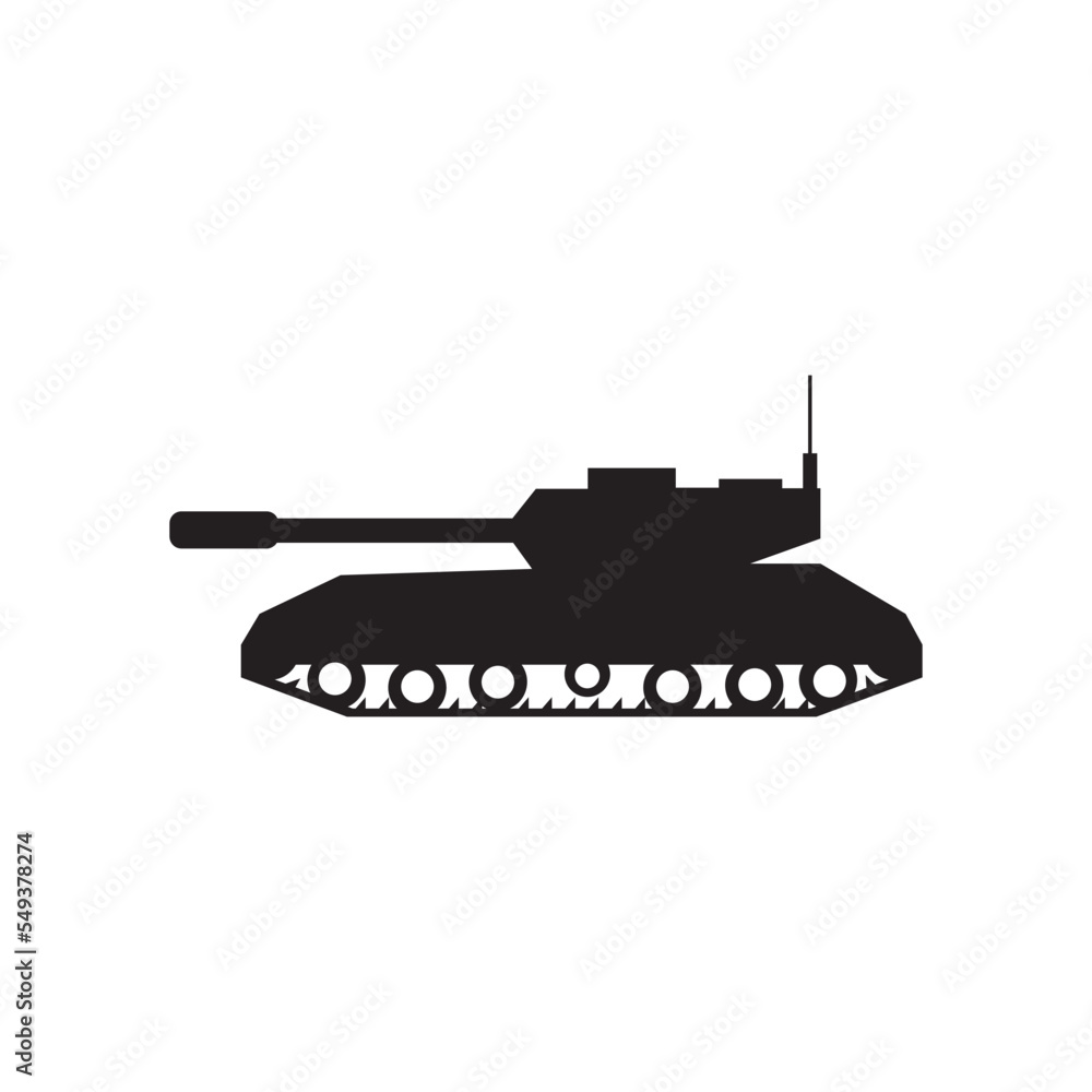 battle tank icon logo vector design template battle tank icon logo vector design template