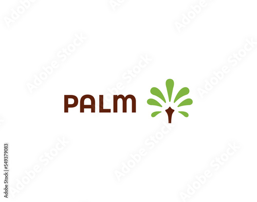 Palm tree logo design, Palm tree illustrations 