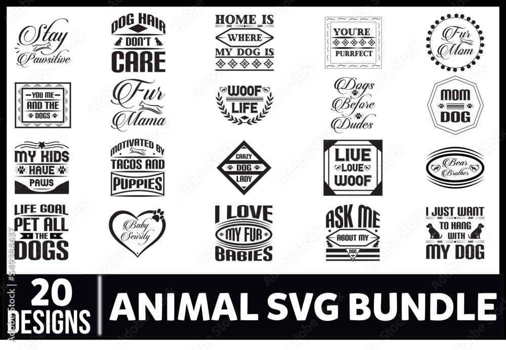 Animal SVG bundle, Animal SVG design, Animal SVG design, Animal SVG, Animal, SVG, SVG design, cut file, print file, ready to print file, t-shirt, design bundle,