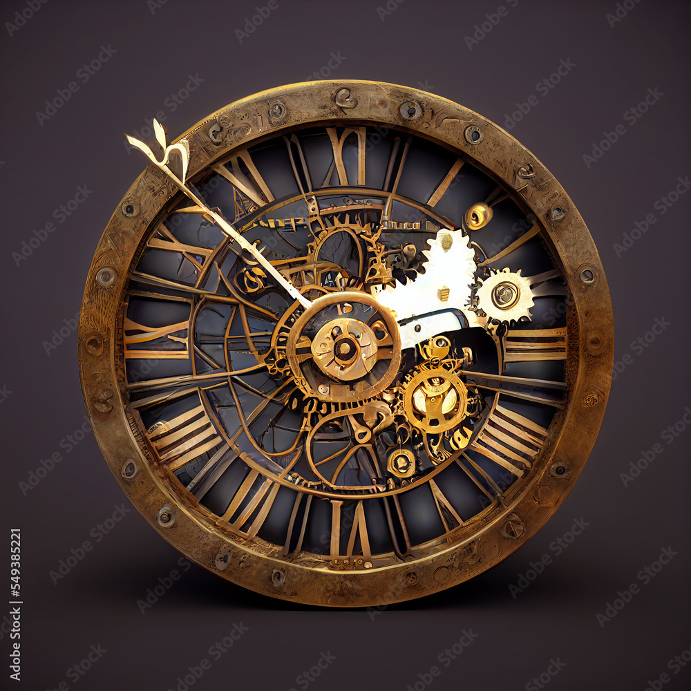 Mechanical clock 0ld