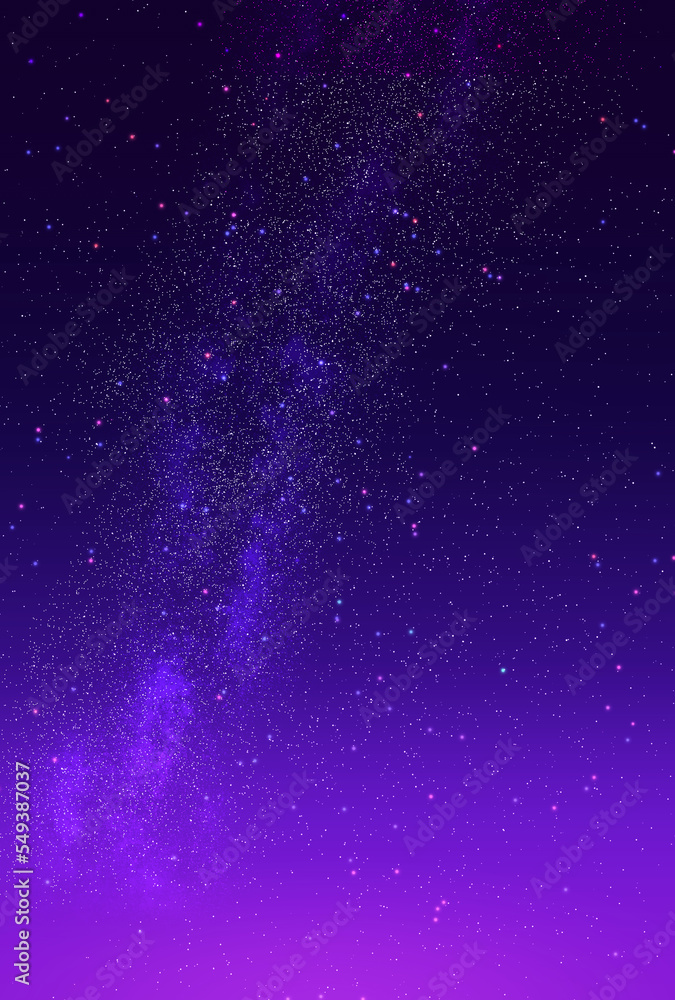 Obraz premium 背景素材_夜空