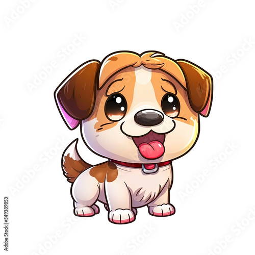 Portrait of adorable puppy