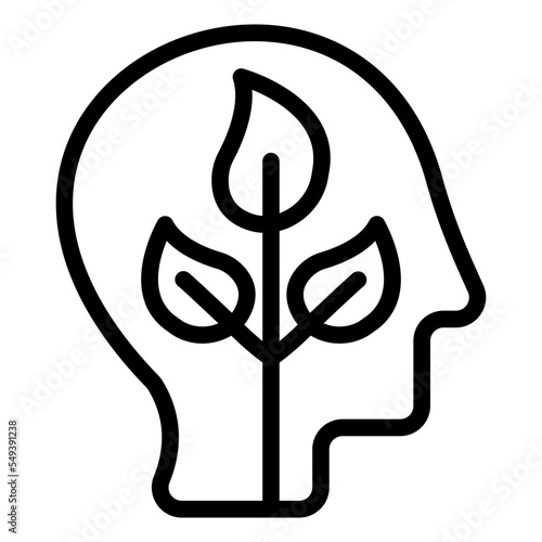 Think Green Icon Style