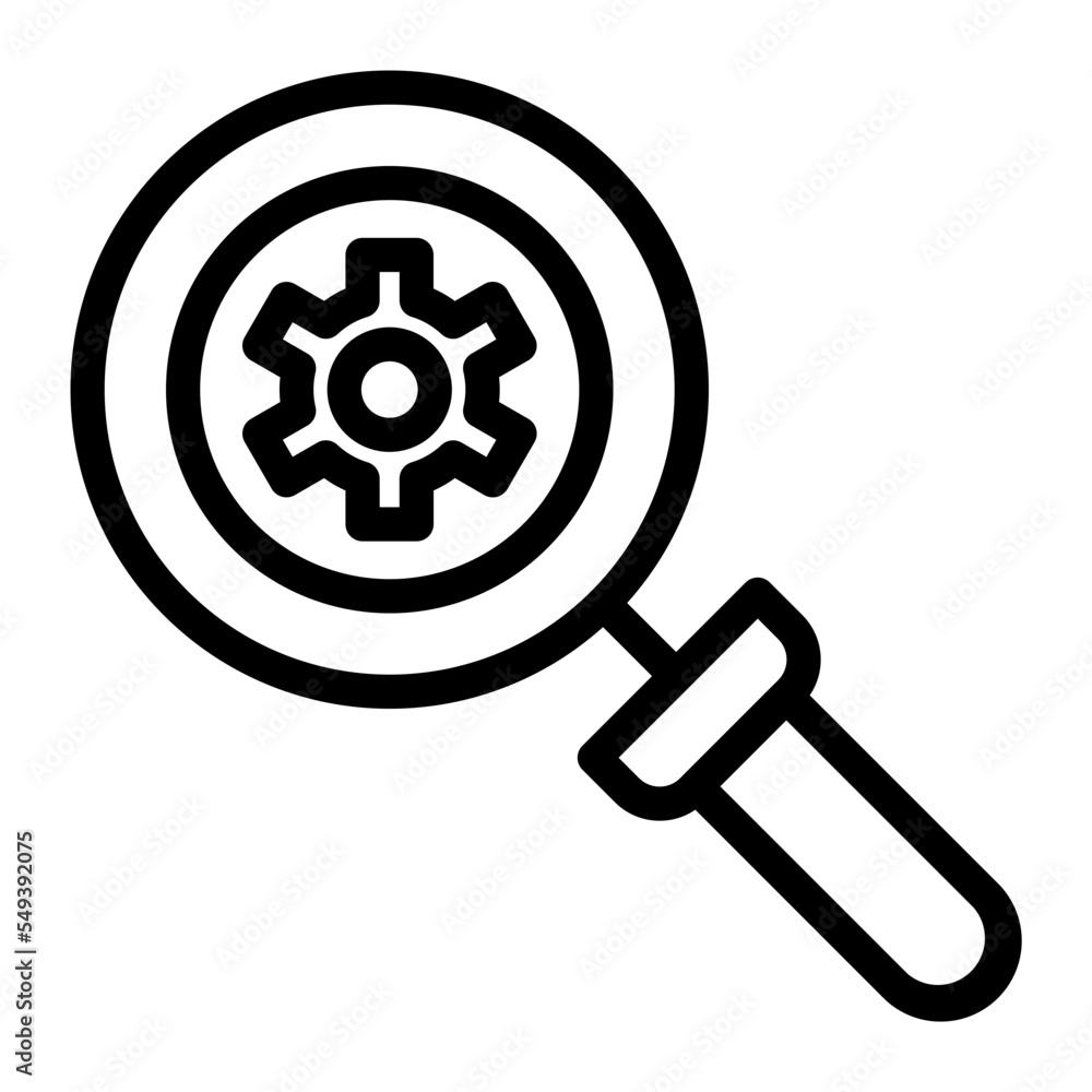 Research Icon Style