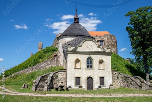 Chapel Svatych schodu museum in Potstejn, Czechia photo