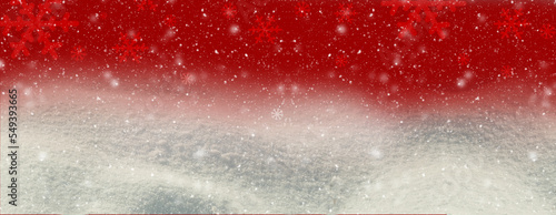 snow snowfall starsl background winter season weather background - 3d rendering photo