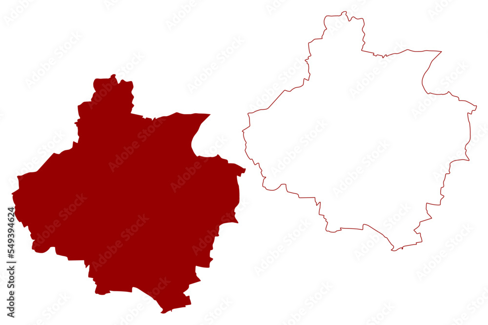 Derby City and unitary authority area (United Kingdom of Great Britain and Northern Ireland, ceremonial county Derbyshire, England) map vector illustration, scribble sketch map Derby City and unitary authority area (United Kingdom of Great Britain and Northern Ireland, ceremonial county Derbyshire, England) map vector illustration, scribble sketch map