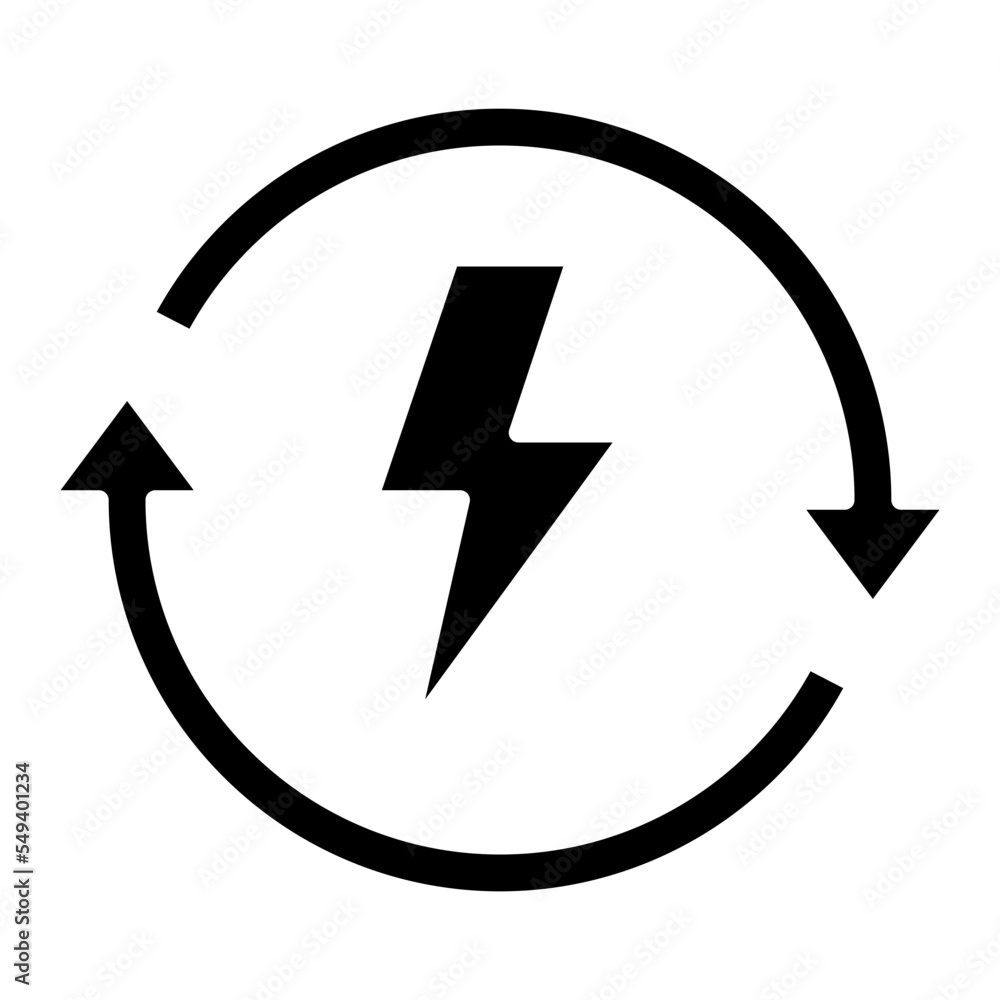 Renewable Energy Icon Style Renewable Energy Icon Style
