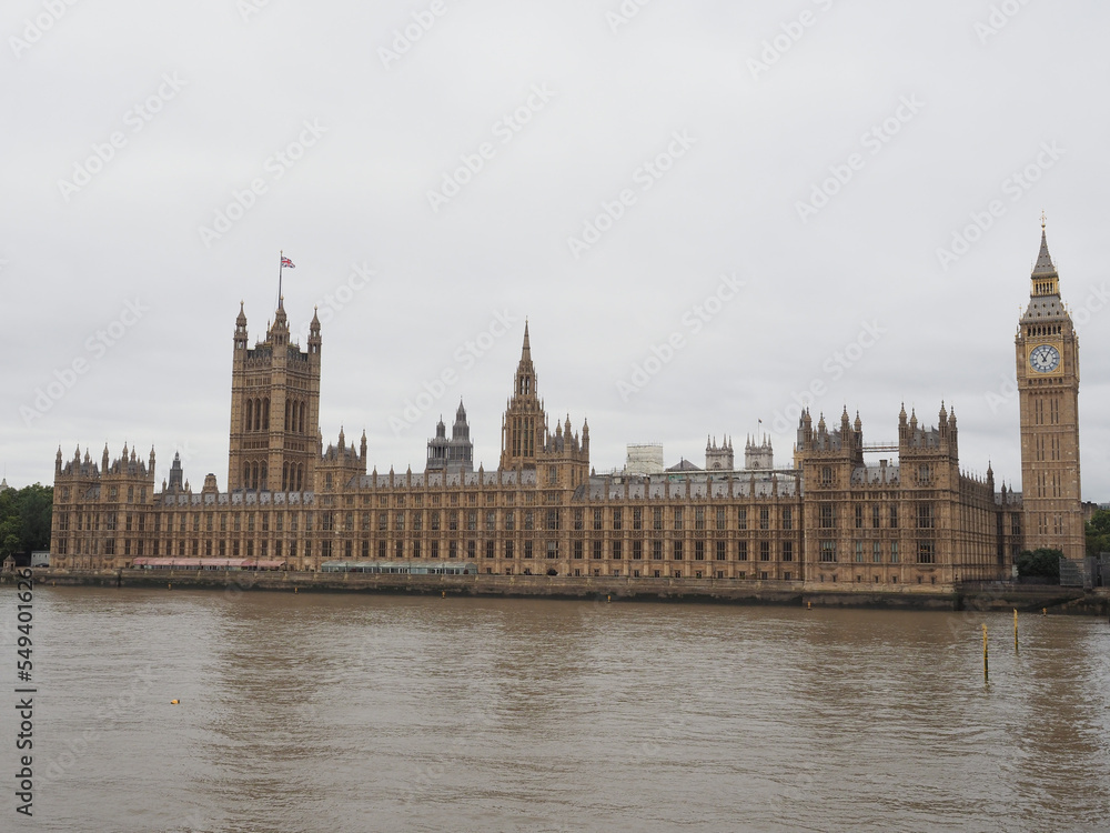 Houses of Parliament in London