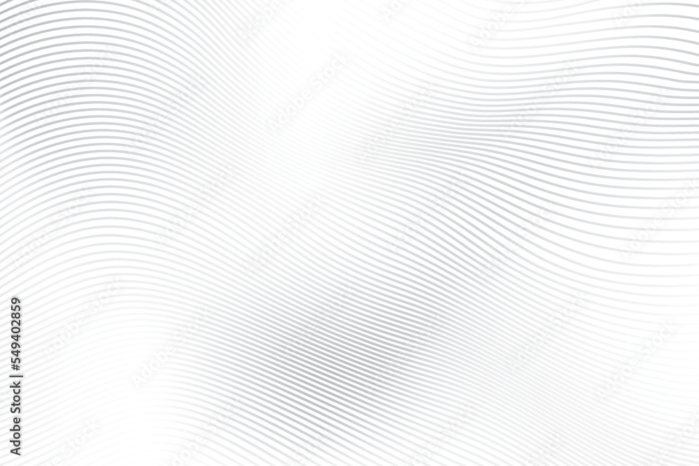 Abstract white and gray color, modern design stripes background with geometric round shape, wave pattern. Vector illustration. Abstract white and gray color, modern design stripes background with geometric round shape, wave pattern. Vector illustration.