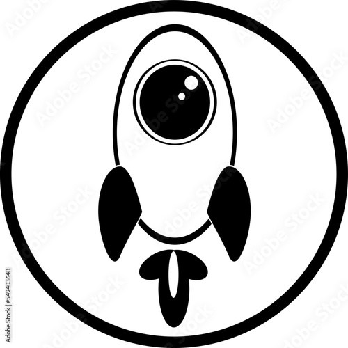 mini rocket doodle simple