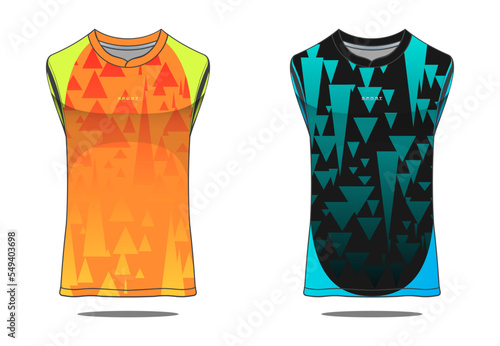 Vector tank top sport illustration