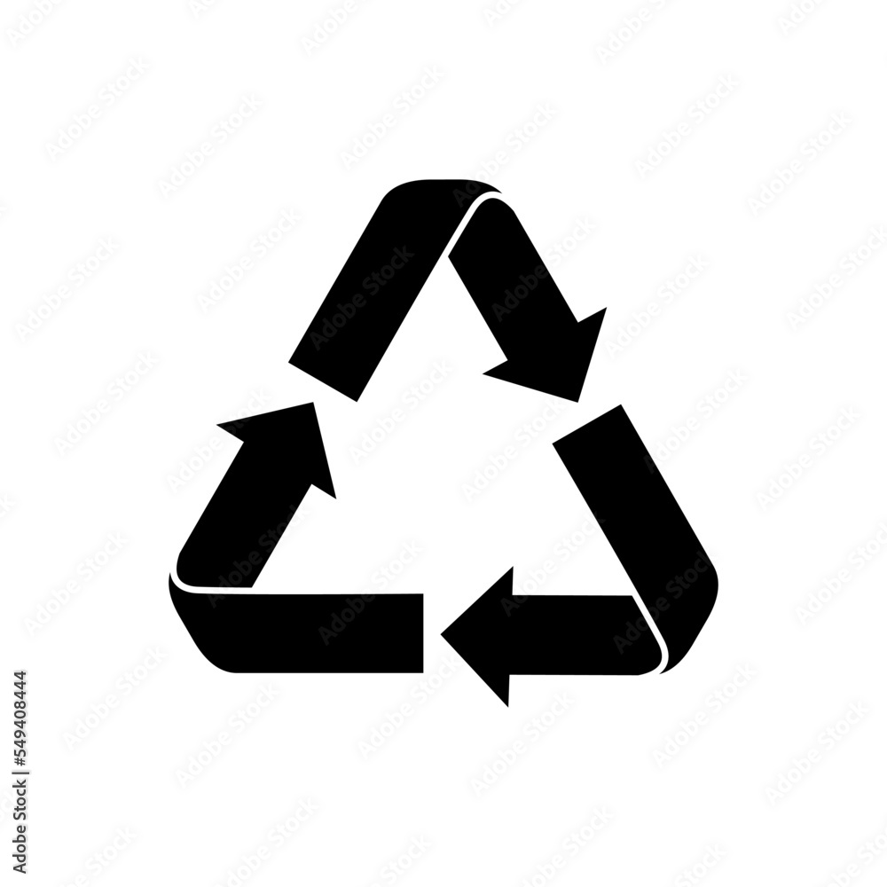 Recycle icon vector logo design template Recycle icon vector logo design template