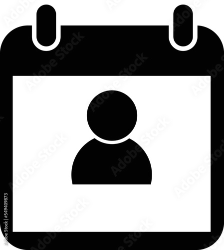 date of birth icon on white background. flat style.