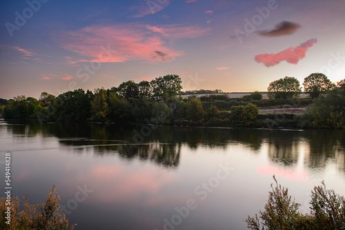 sunrise over the Ulley Country Park