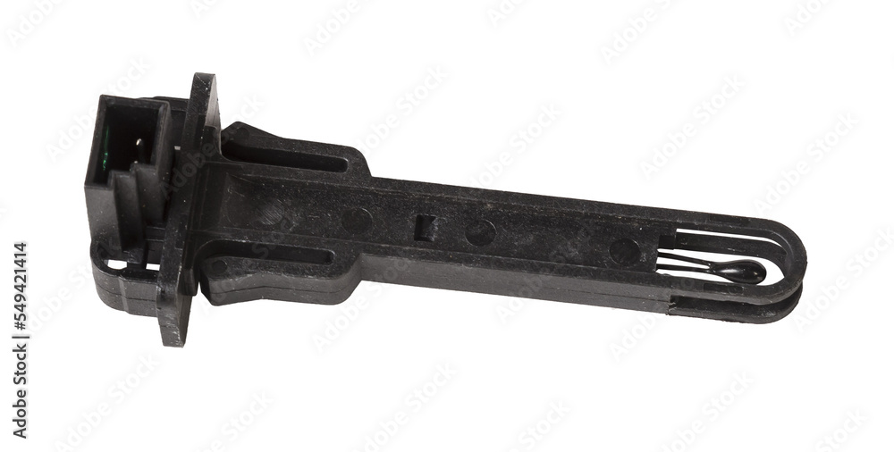 Engine coolant temperature sensor, water temp sensor, Isolated. Spare auto parts for repair in vehicle garage or workshop. Engine coolant temperature sensor, water temp sensor, Isolated. Spare auto parts for repair in vehicle garage or workshop.