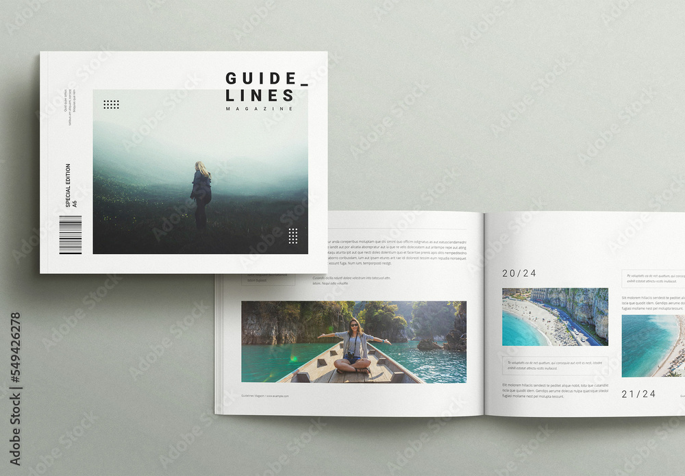 magazine-guidelines-template-landscape-stock-template-adobe-stock