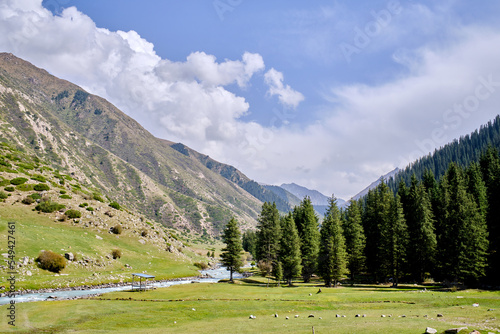 Kirgistan - Djety Öguz Schlucht photo