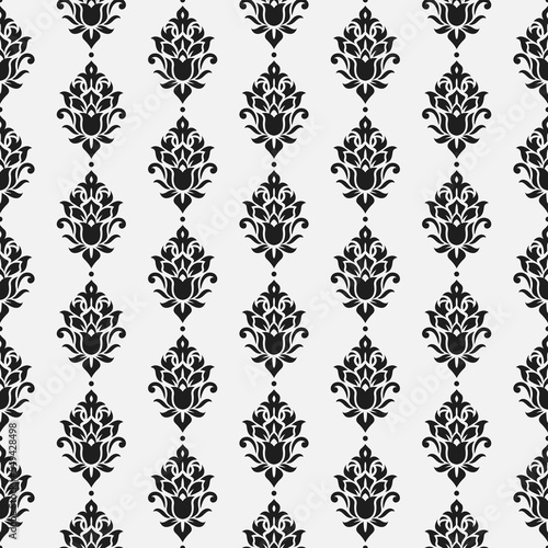 Classical old damask seamless pattern ornament royal victorian luxury pattern