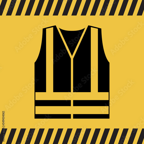 Logo gilet de sécurité.