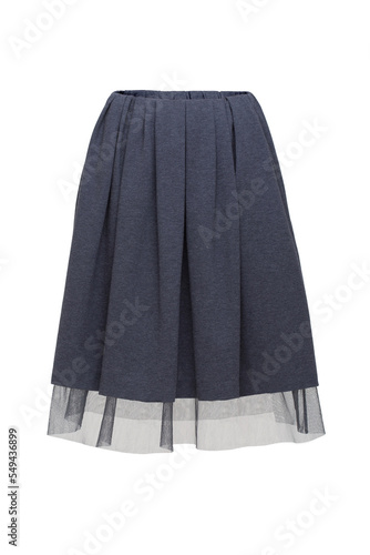 Women's skirt on an invisible mannequin