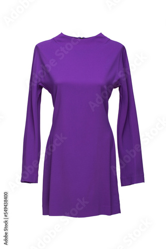 Women's dress on an invisible mannequin