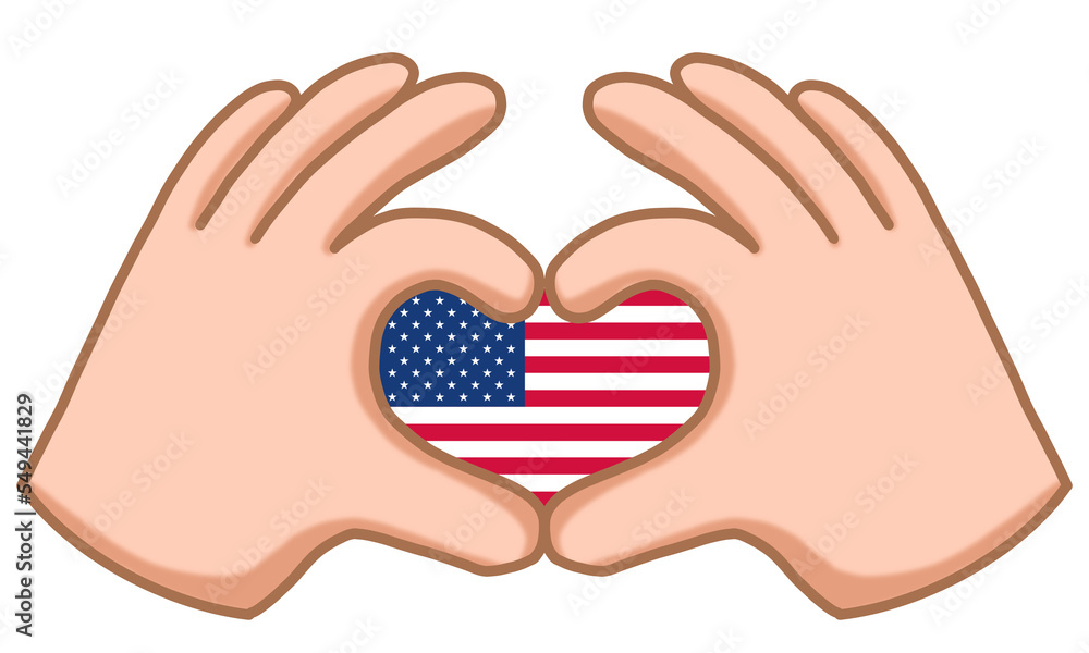 Fototapeta premium usa flag