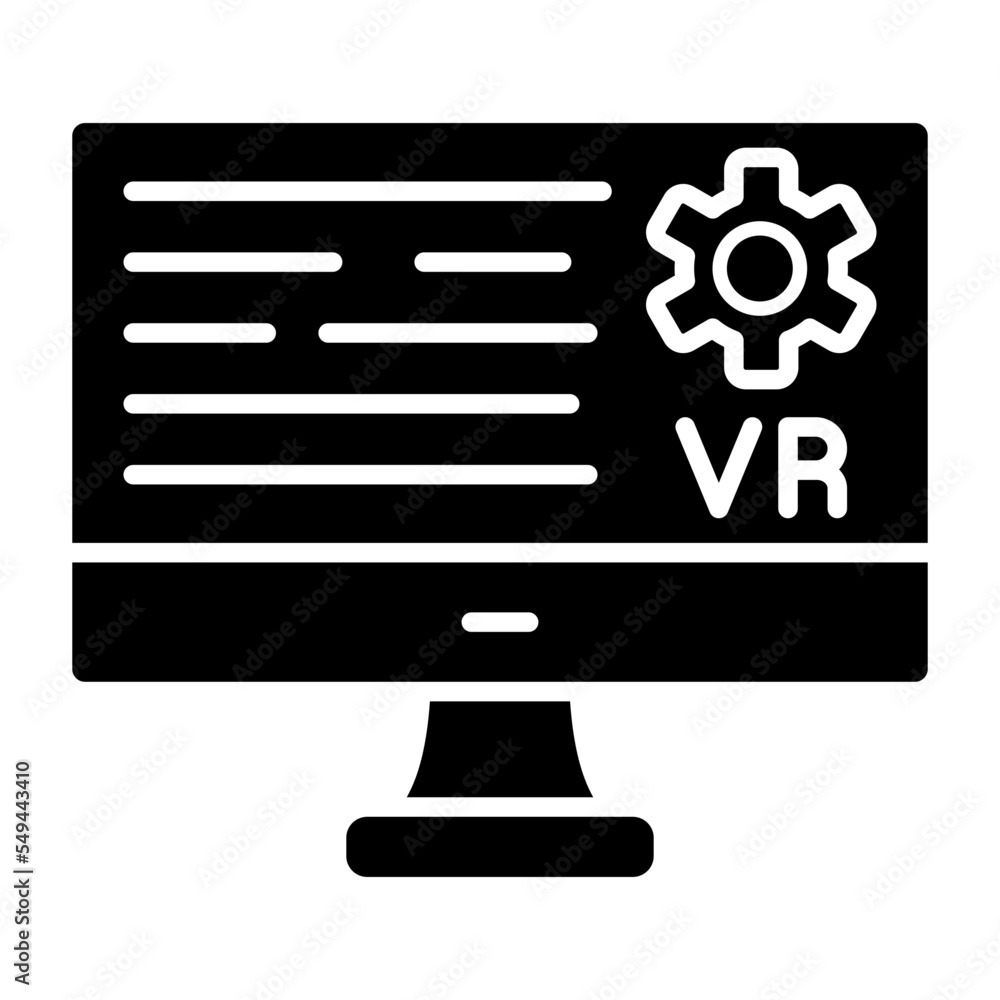 Software Glyph Icon Software Glyph Icon