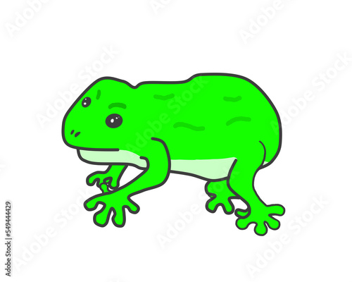 Clip art design of frog
