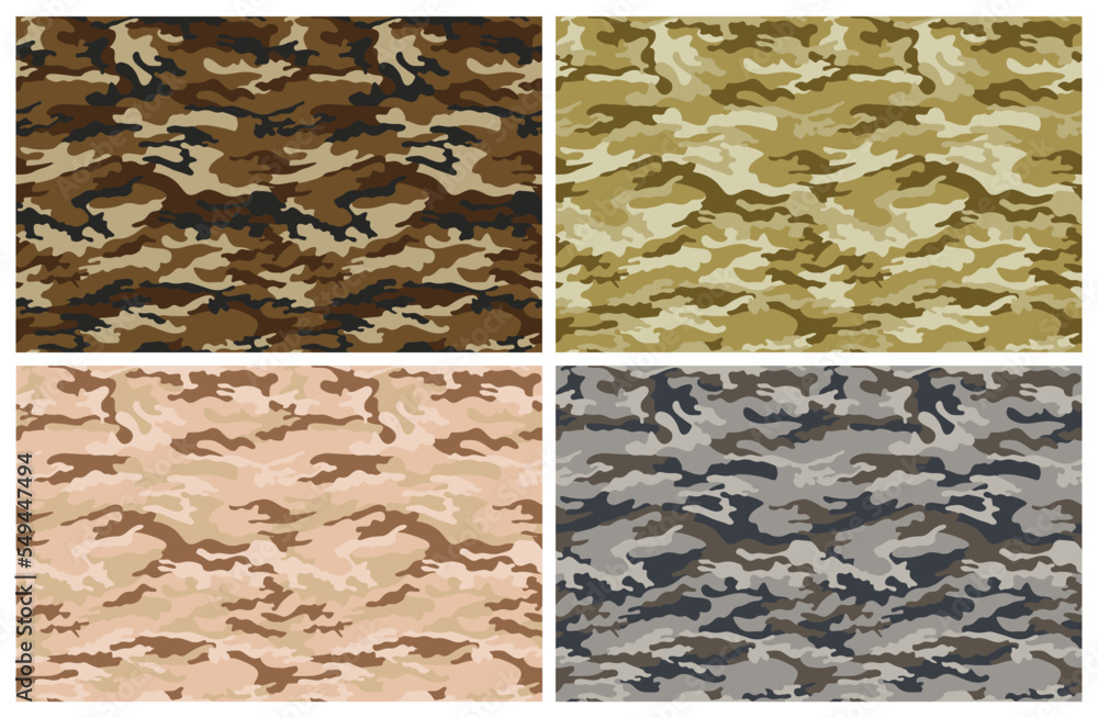 Modern fashionable camouflage pattern, vector illustration, print .Seamless vector wallpaper Modern fashionable camouflage pattern, vector illustration, print .Seamless vector wallpaper