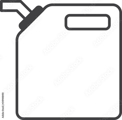 oil canisters illustration in minimal style