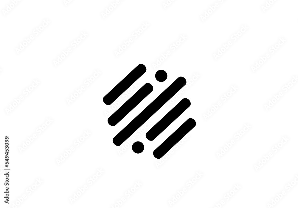 initial letter logo S with lines and dots initial company icon business logo background illustration initial letter logo S with lines and dots initial company icon business logo background illustration