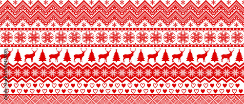 Sweater christmas seamless pattern texture vector for fashion printing