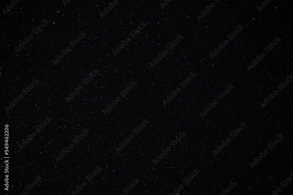 Fototapeta premium Night sky. Stars and galaxies in the sky at dusk.
