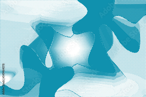 Wallpaper Mural Abstract blue background. Simple blue geometric shapes. Suit for booklet, brochure, banner, poster, website, flyer, cover, corporate, backdrop.  Torontodigital.ca