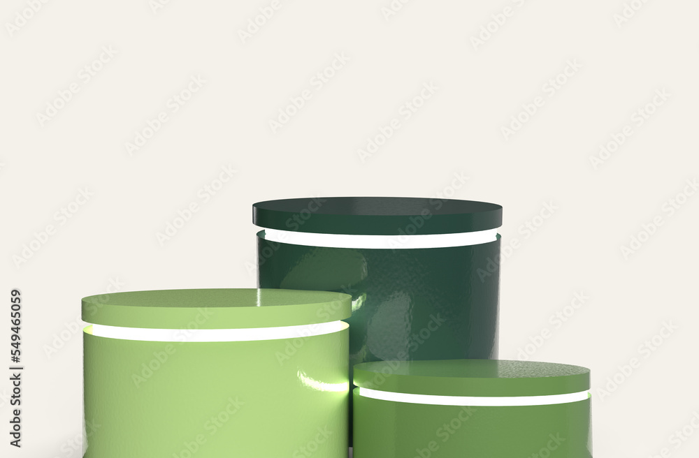 3D Realistic White podium display product. Minimalism abstract background. pedestal. 3D Realistic White podium display product. Minimalism abstract background. pedestal.