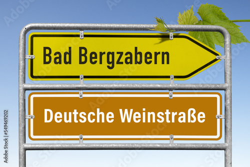 Weinroute, Bad Bergzabern, (Symbol-, Werbebild) photo
